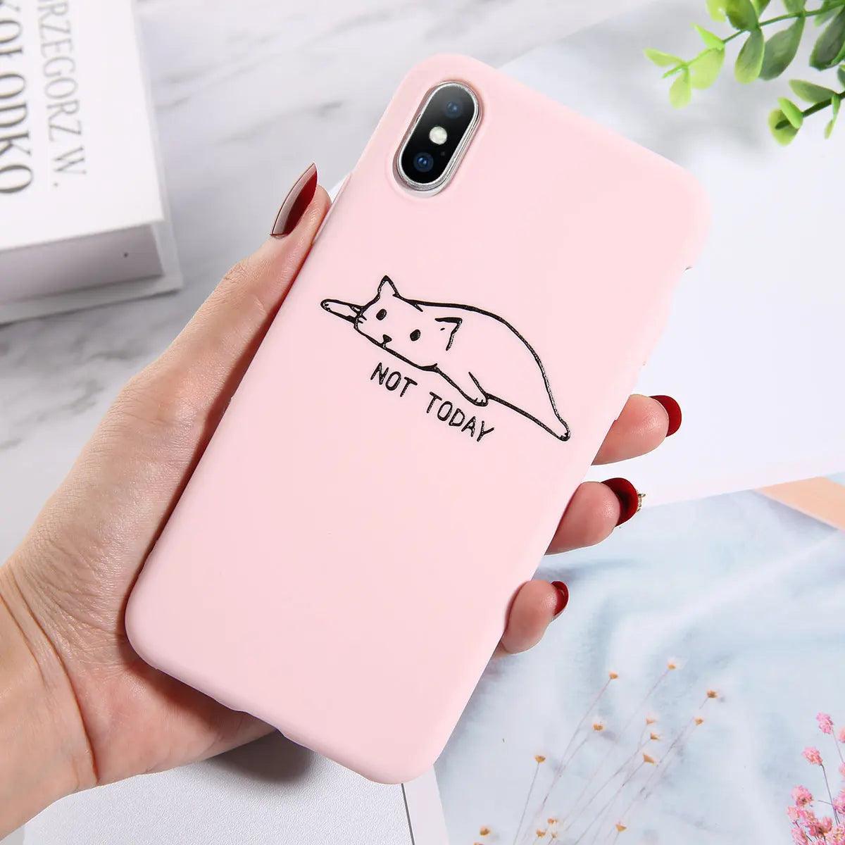 TPU Cartoon Graffiti Chowder Mobile Phone Soft Case Online Only