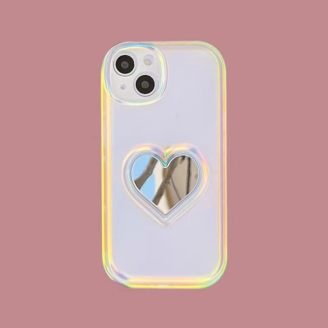 Laser Love Mobile Phone Case For iPhone 14