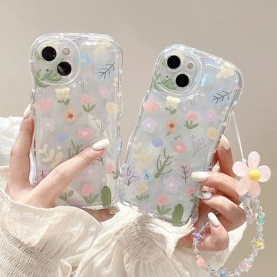 Wavy Bubble Fashion Phone Case For iPhone 14