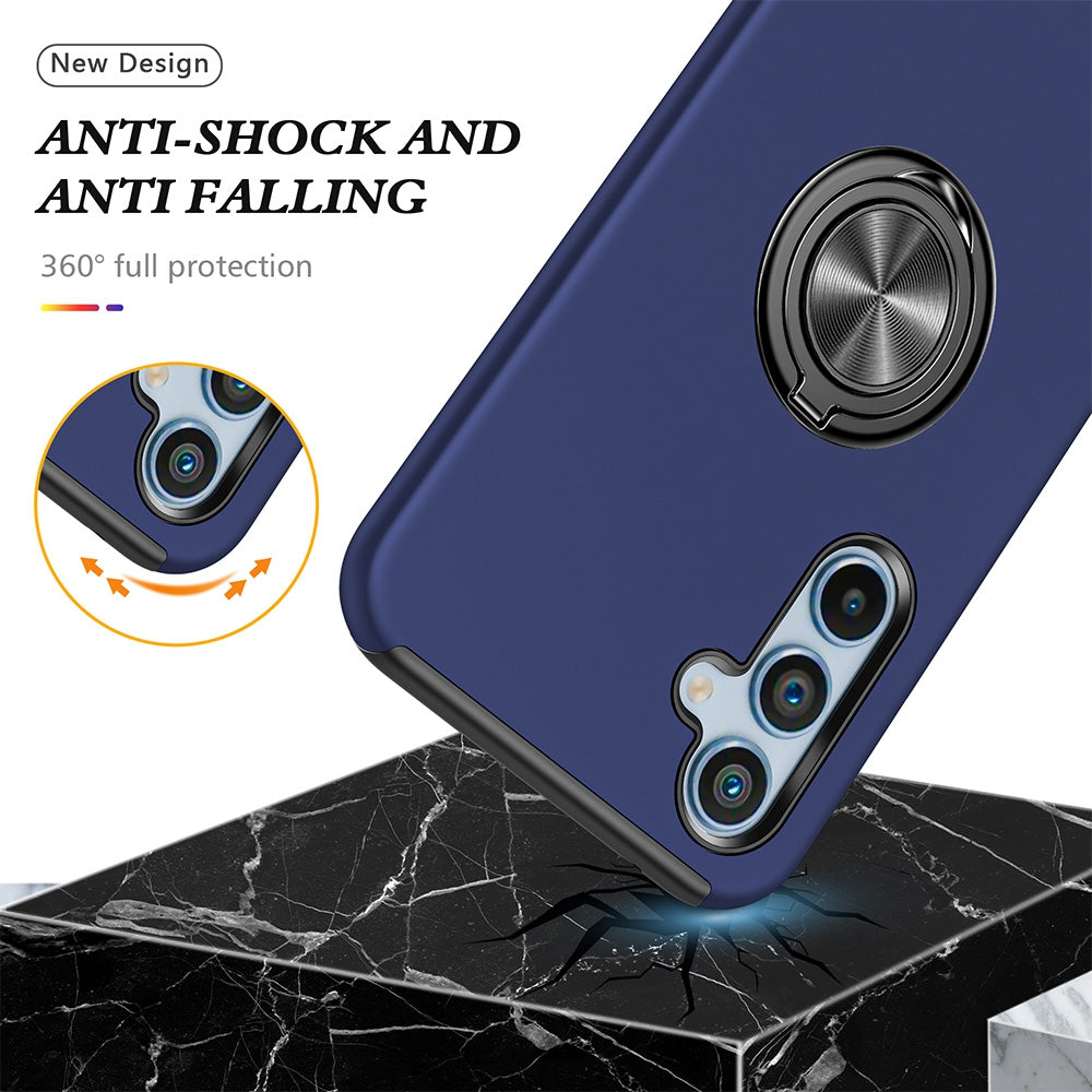 Magnetic Ring Holder Shockproof Case Cover for Samsung Galaxy S24 FE