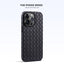 Woven Pattern Phone Case Breathable Heat Dissipation Drop-resistant Protective Cover For iPhone 15