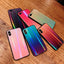 Gradient glass phone case