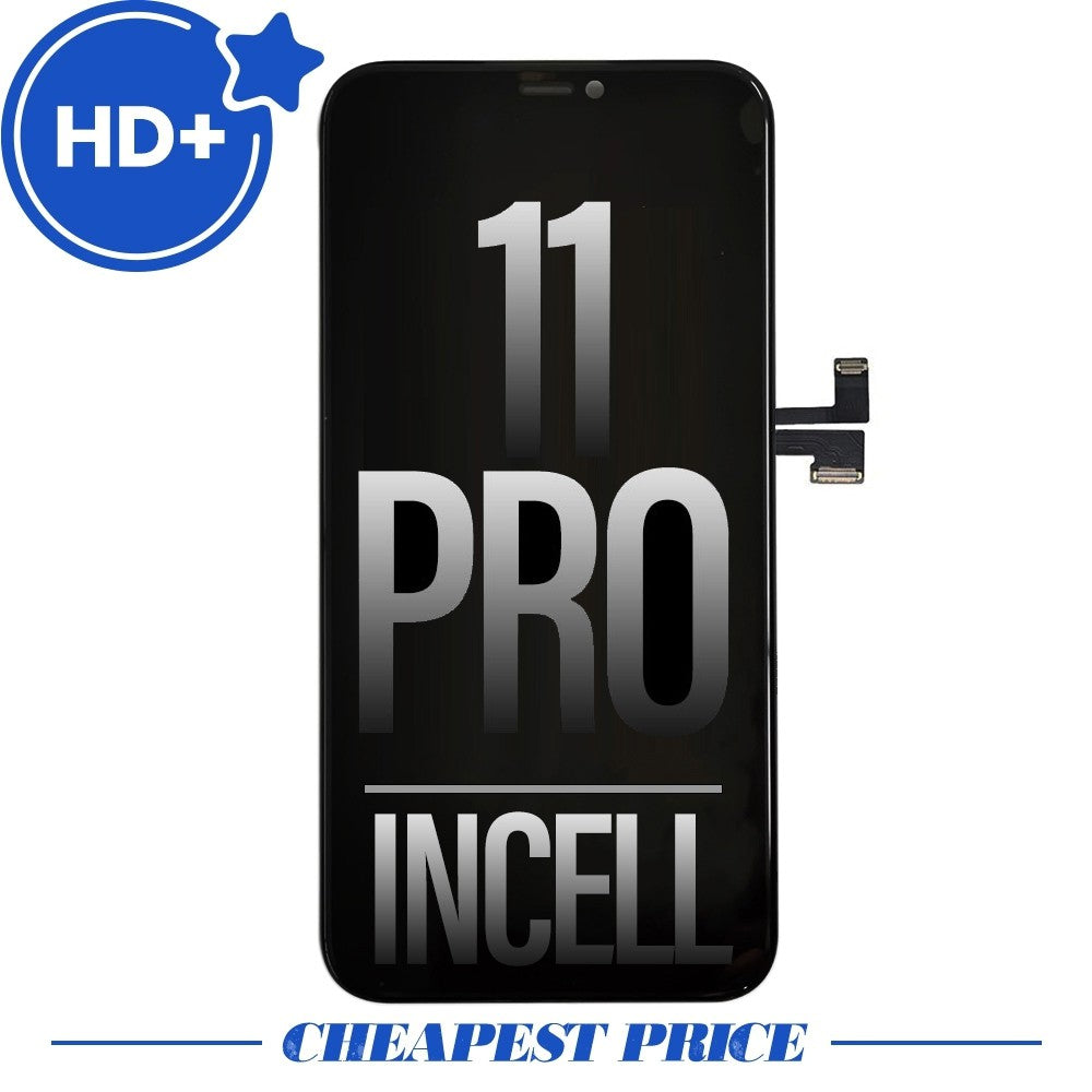 HD+ Display Incell LCD Assembly for iPhone 11 Pro Screen Replacement (720P Resolution, Compatible for IC chip transfer)