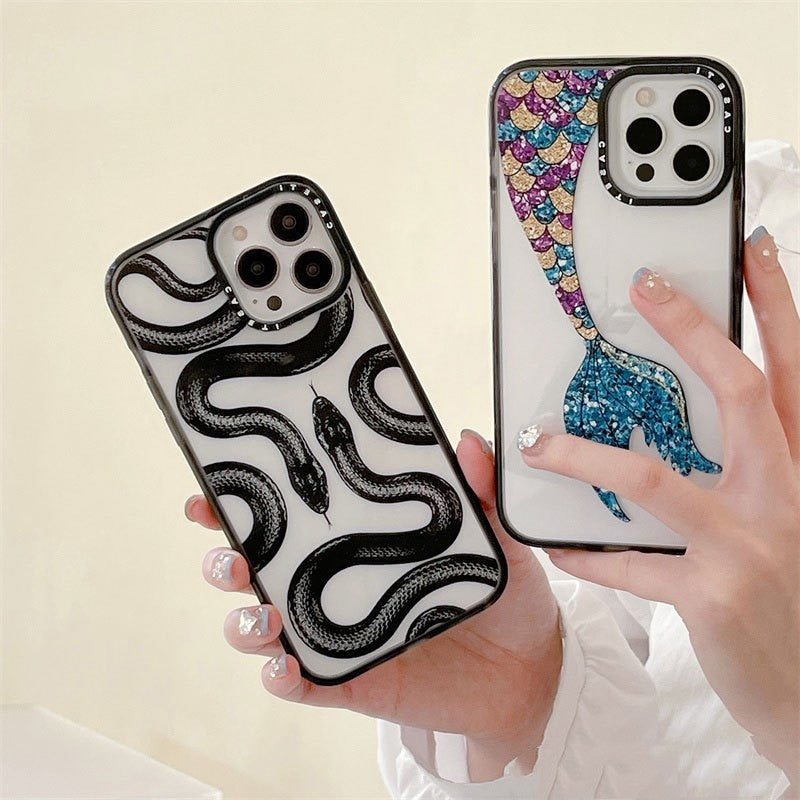 Beauty Fishtail Mobile Phone Shell For iPhone 14