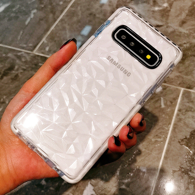 Diamond pattern phone case For Samsung Galaxy S10