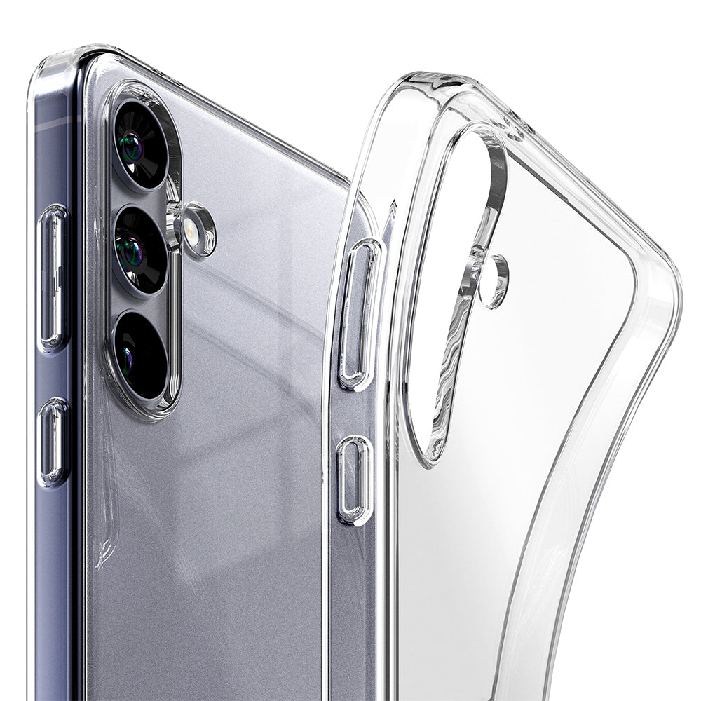 Mercury Transparent Jelly Case Cover for Samsung Galaxy S24 Plus