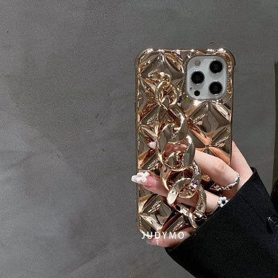 Very Cold Golden Chain Phone Case Online Only