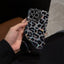 Ins Wave Leopard Print Phone Case Lens Bracket For iPhone 16