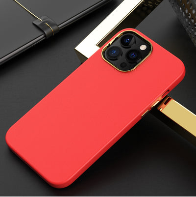 Electroplated Lens Ring Mobile Phone Case For iPhone 14