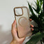 Skin Feeling Frosted Transparent Magnetic Drop-resistant Protective Case For iPhone 16