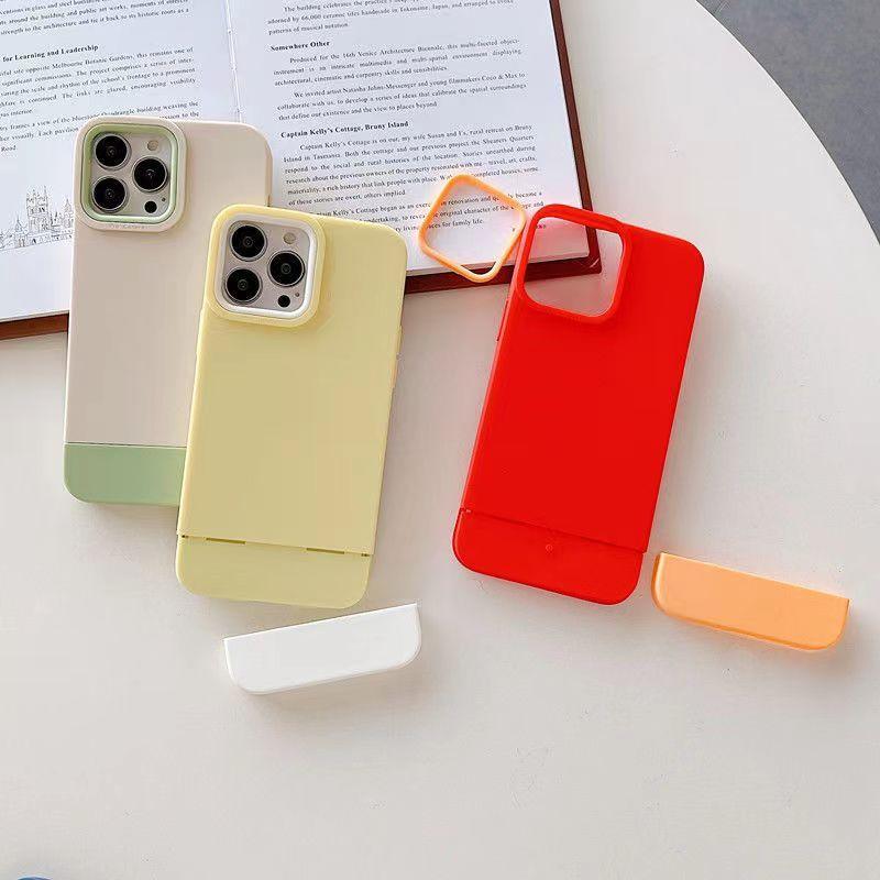 New Three-in-one Contrast Color Mobile Phone Case Silicone For iPhone 12, 13, 14 - MyMobile