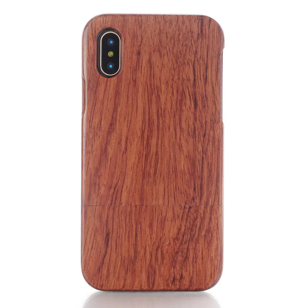 Two-stage wooden mobile phone case Online Only