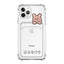 Bear Transparent Shell Mobile Phone Case - MyMobile