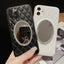 Mobile Phone Case Mirror Diamond Soft Leather Online Only