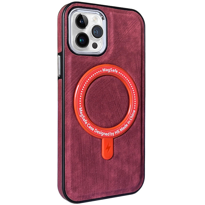 Frosted Solid Color Magnetic Phone Case For iPhone 14