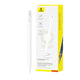 Baseus Smooth Writing 3 Wired Charging Stylus (Active Tilt Sensitivity Version) -Moon White