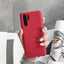 Liquid Silicone Mobile Phone Case Protective Cover Drop For Huawei P30