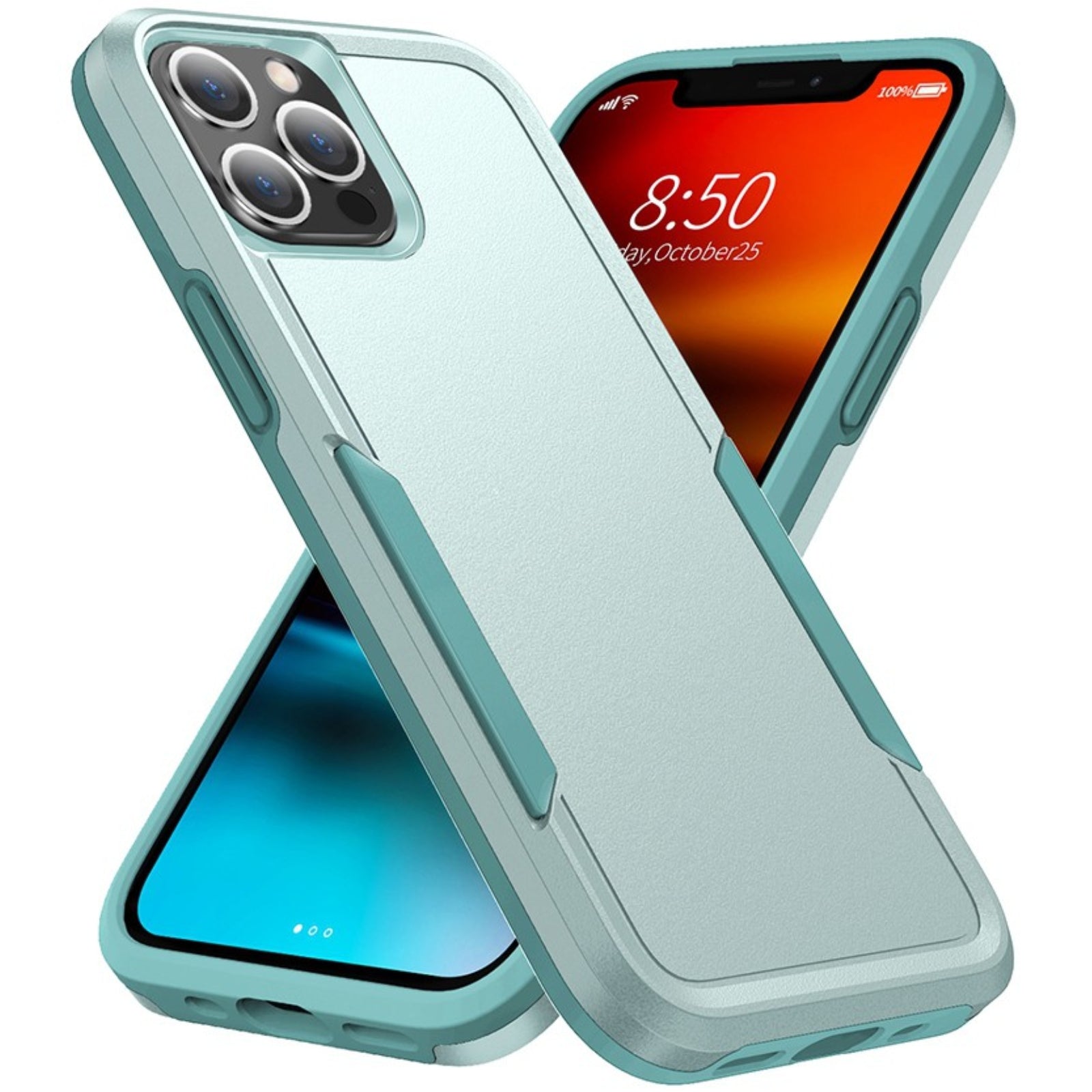 Dual Layer Shockproof Case Cover For Iphone 14 Pro
