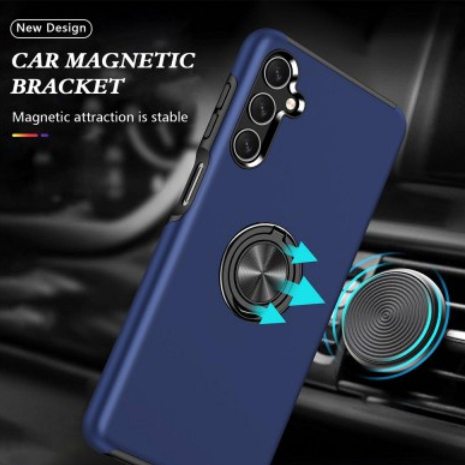 Magnetic Ring Holder Shockproof Cover Case for Samsung Galaxy A15 5G A156B - MyMobile