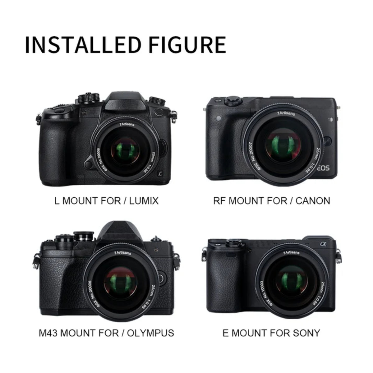 7Artisans 25mm F/0.95 APS-C