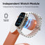 REDEFYNE Qi2.2 25W 3-IN-1 Portable Wireless Charger - Orange (with 45W USB-C Charger Plug & 1M USB-C Cable) (Compatible with Apple Watch)