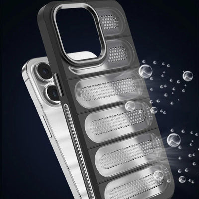 Applicable 15 Cooling Grid Phone Case Iphone14 Protective Sleeve Online Only