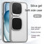 Sunglasses Holder Drop-resistant Phone Case Transparent For iPhone 15