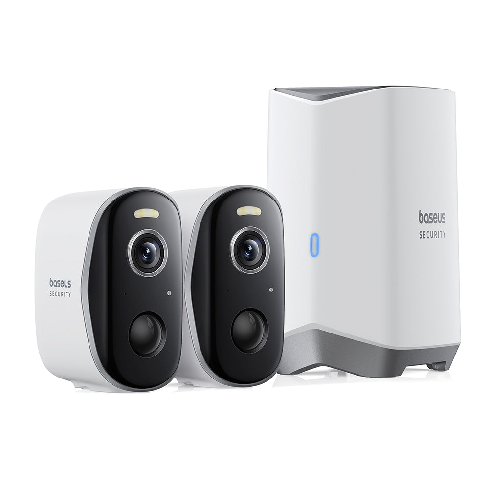 Baseus Security N1 Plus Series Outdoor Camera 2K 2-Cam Kit