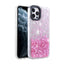 Glitter Drop Glue Mobile Phone Shockproof Back Case For iPhone 14