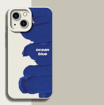 Klein Blue Oil Painting For Mobile Phone Case Online Only