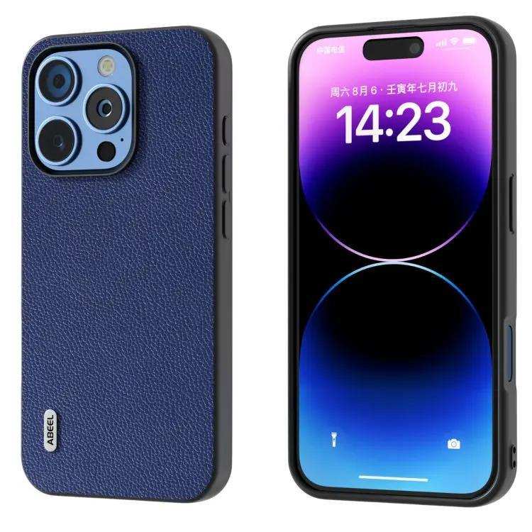 ABEEL Black Edge Genuine Leather Mino Phone Case MyMobile