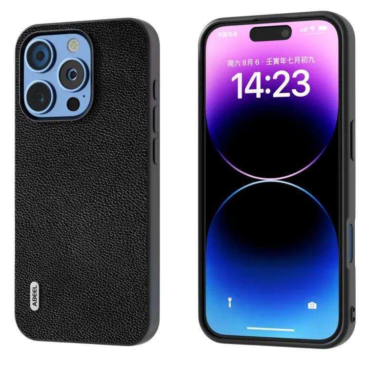 ABEEL Black Edge Genuine Leather Mino Phone Case MyMobile