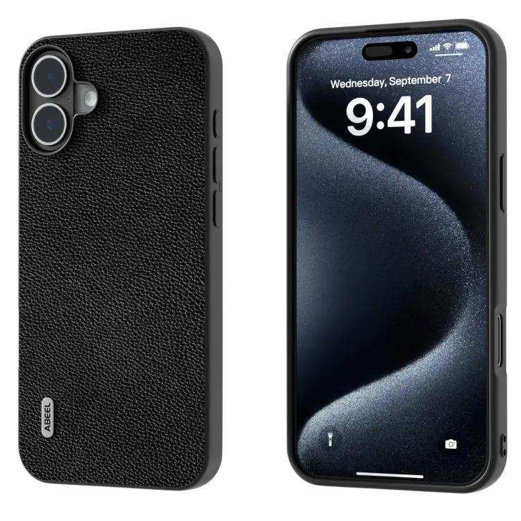 ABEEL Black Edge Genuine Leather Mino Phone Case MyMobile