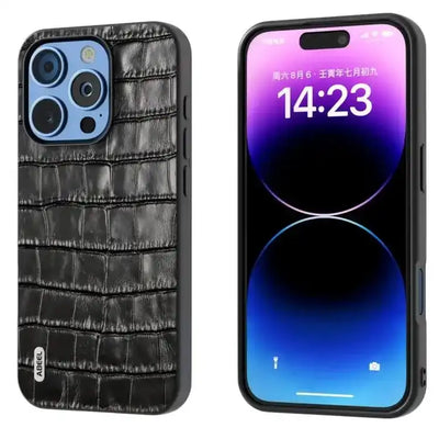 ABEEL Crocodile Texture Genuine Leather Phone Case MyMobile