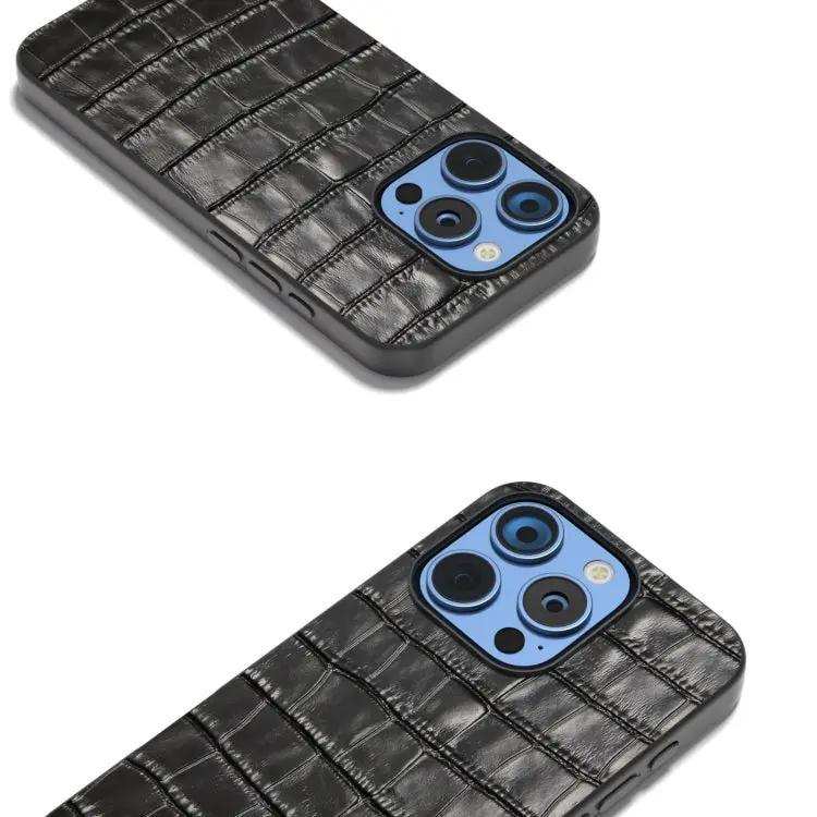 ABEEL Crocodile Texture Genuine Leather Phone Case MyMobile