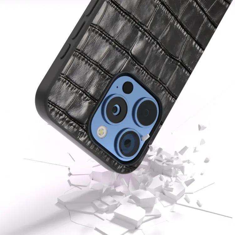 ABEEL Crocodile Texture Genuine Leather Phone Case MyMobile