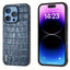 ABEEL Crocodile Texture Genuine Leather Phone Case