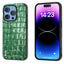 ABEEL Crocodile Texture Genuine Leather Phone Case