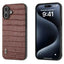 ABEEL Crocodile Texture Genuine Leather Phone Case