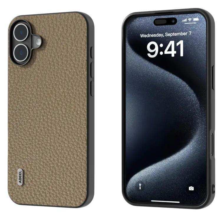 ABEEL Genuine Leather Litchi Texture Phone Case MyMobile