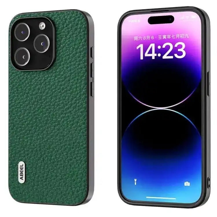ABEEL Genuine Leather Litchi Texture Phone Case MyMobile