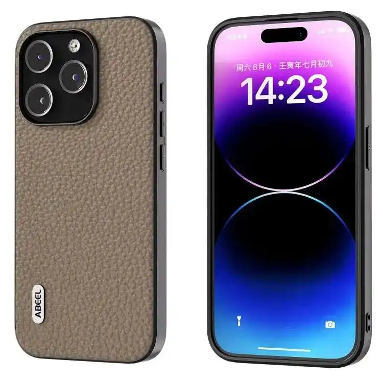 ABEEL Genuine Leather Litchi Texture Phone Case MyMobile