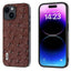 ABEEL Genuine Leather Ostrich Texture Phone Case MyMobile