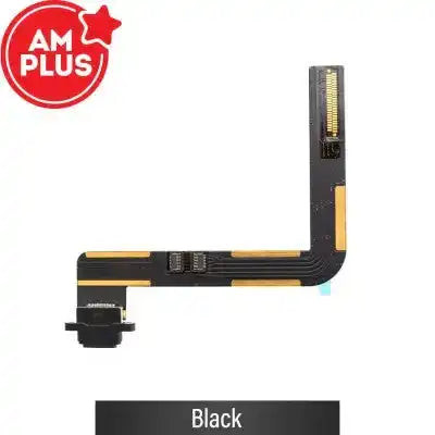 AMPLUS Charging port repair with Flex Cable for Apple iPad 5 2017 / iPad 6 2018 / Air 1-Black AMPLUS - Aftermarket Plus