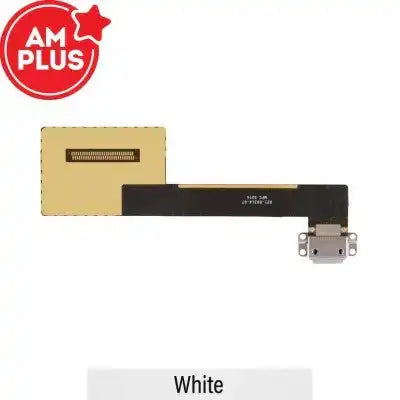 AMPLUS Charging port repair with Flex Cable for Apple iPad Pro 9.7-White AMPLUS - Aftermarket Plus