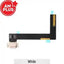 AMPLUS Charging port repair with Flex Cable for iPad Air 2-White AMPLUS - Aftermarket Plus