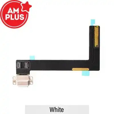 AMPLUS Charging port repair with Flex Cable for iPad Air 2-White AMPLUS - Aftermarket Plus