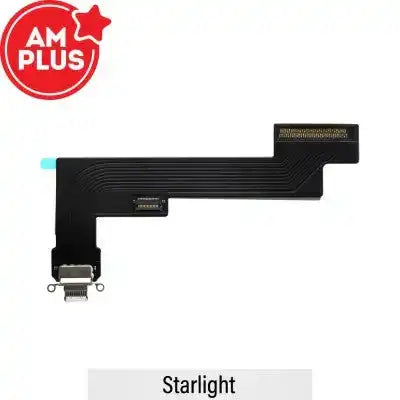 AMPLUS Charging port repair with Flex Cable for iPad Air (2022) (Wi-Fi)-Starlight AMPLUS - Aftermarket Plus