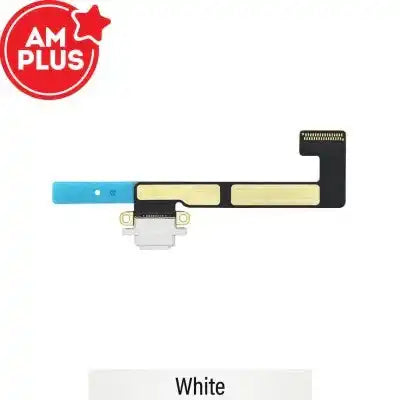 AMPLUS Charging port repair with Flex Cable for iPad Mini 2 / 3-White AMPLUS - Aftermarket Plus