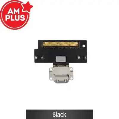 AMPLUS Charging port repair with Flex Cable for iPad Pro 10.5 (2017) (Wi-Fi) A1701-Black